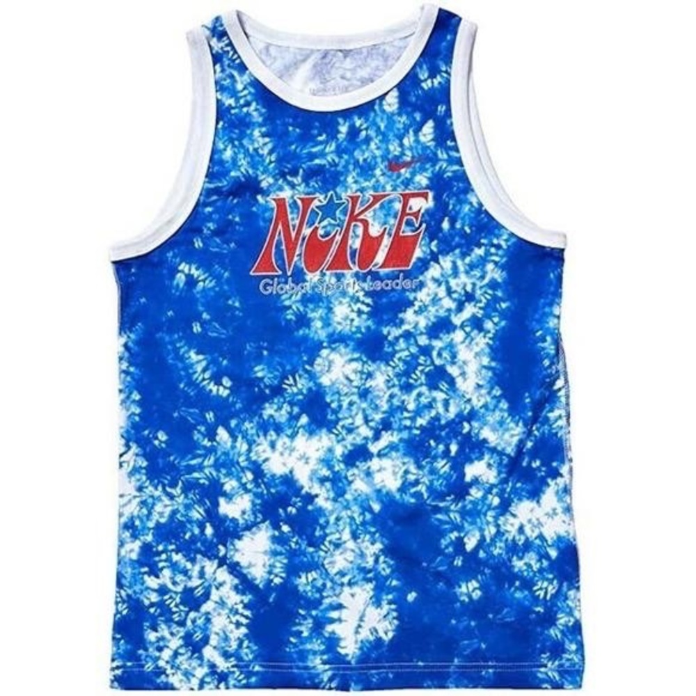 Nike Sportswear retro USA All Over Print Tank Top Boys NWT - Picture 4 of 4